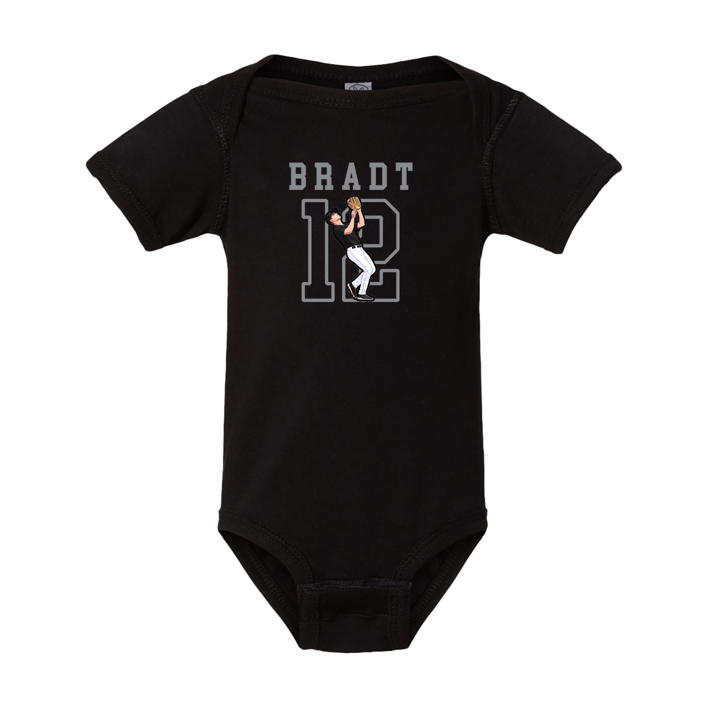 Baby Onesie — Shirsey in Black