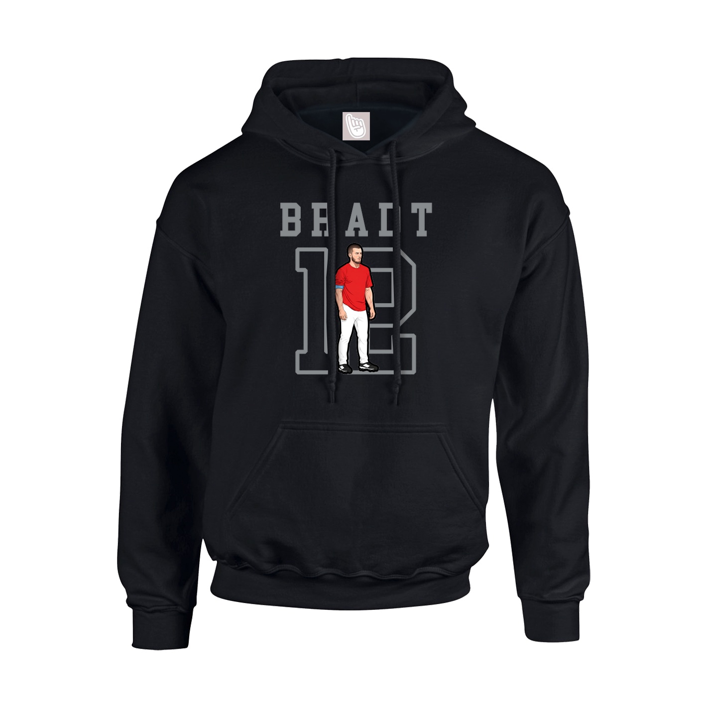 Hoodie — Shirsey in Black