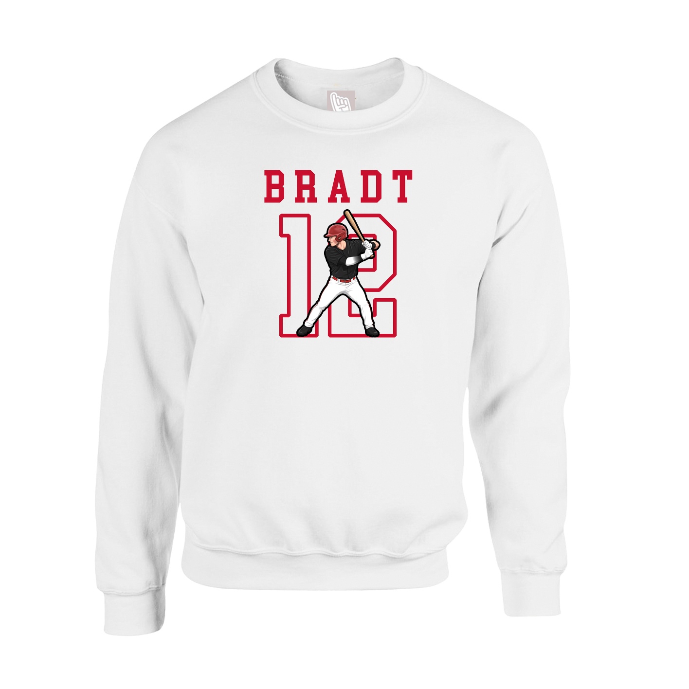 Fleece Crew — Shirsey in White