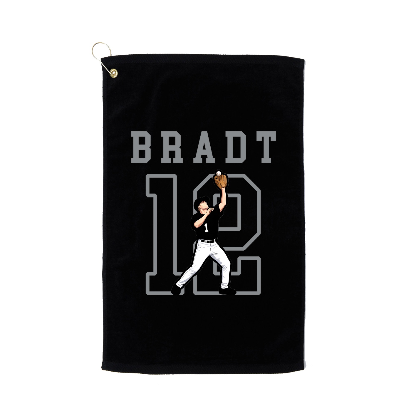 Golf Towel — Shirsey in Black