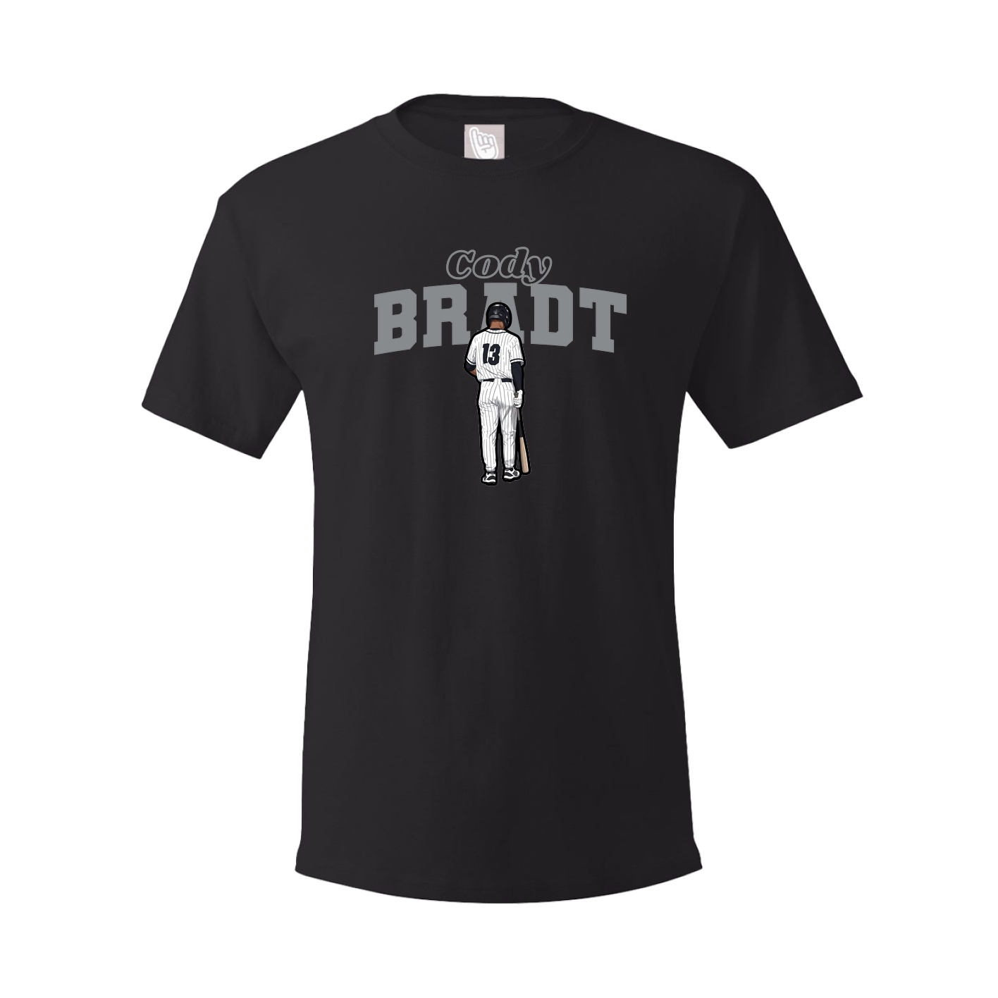 Youth Tee — Name Arch in Black