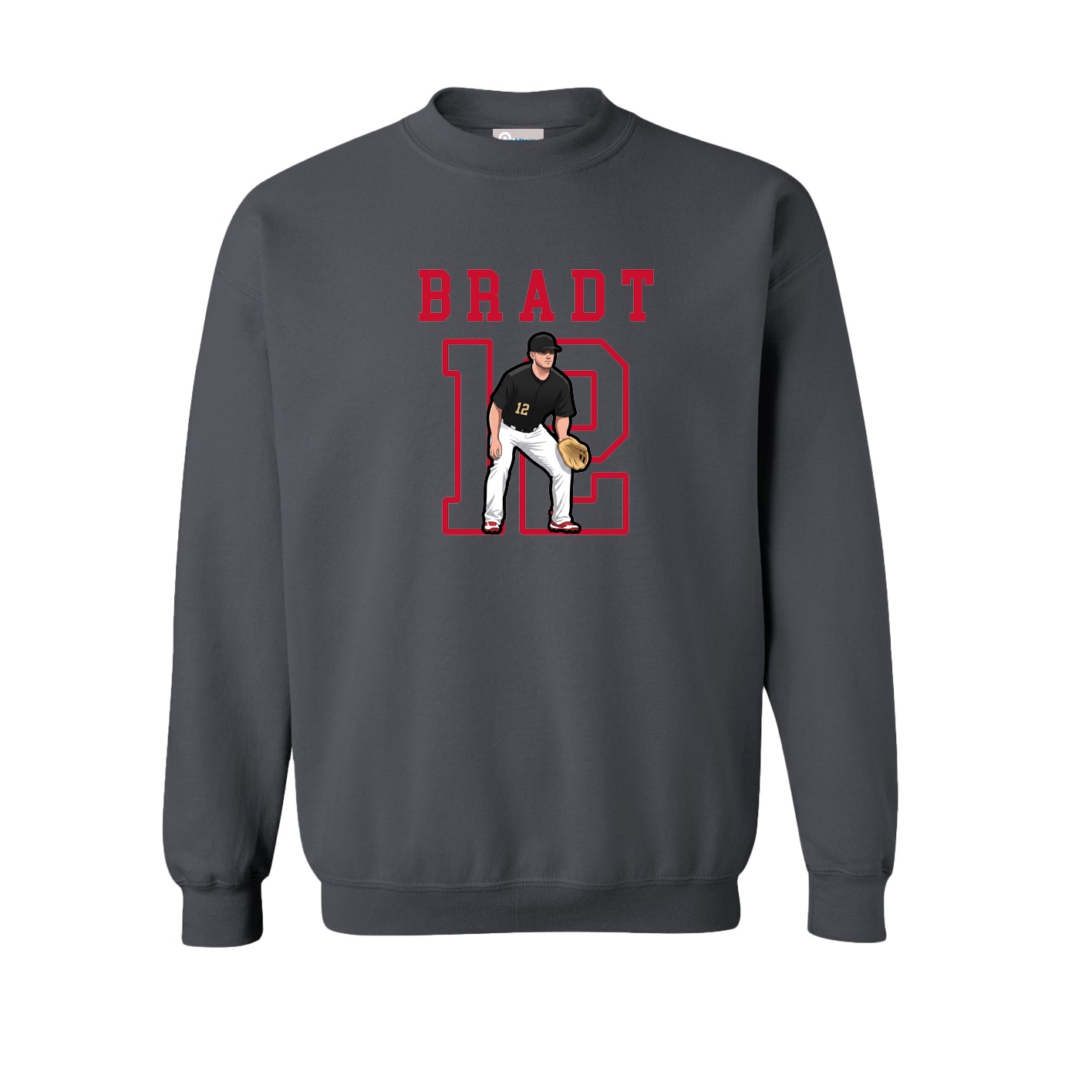 Fleece Crew — Shirsey in Grey