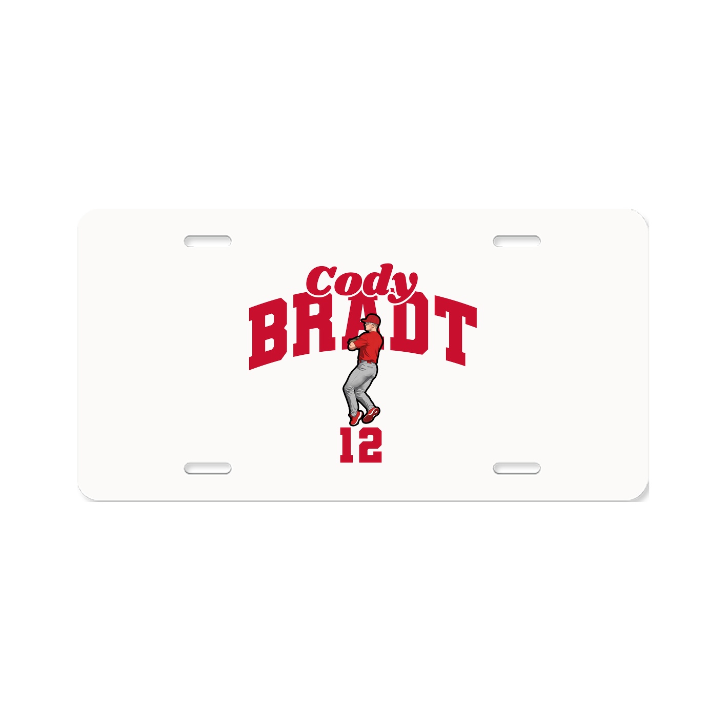 License Plate — Signature Arch in Classic