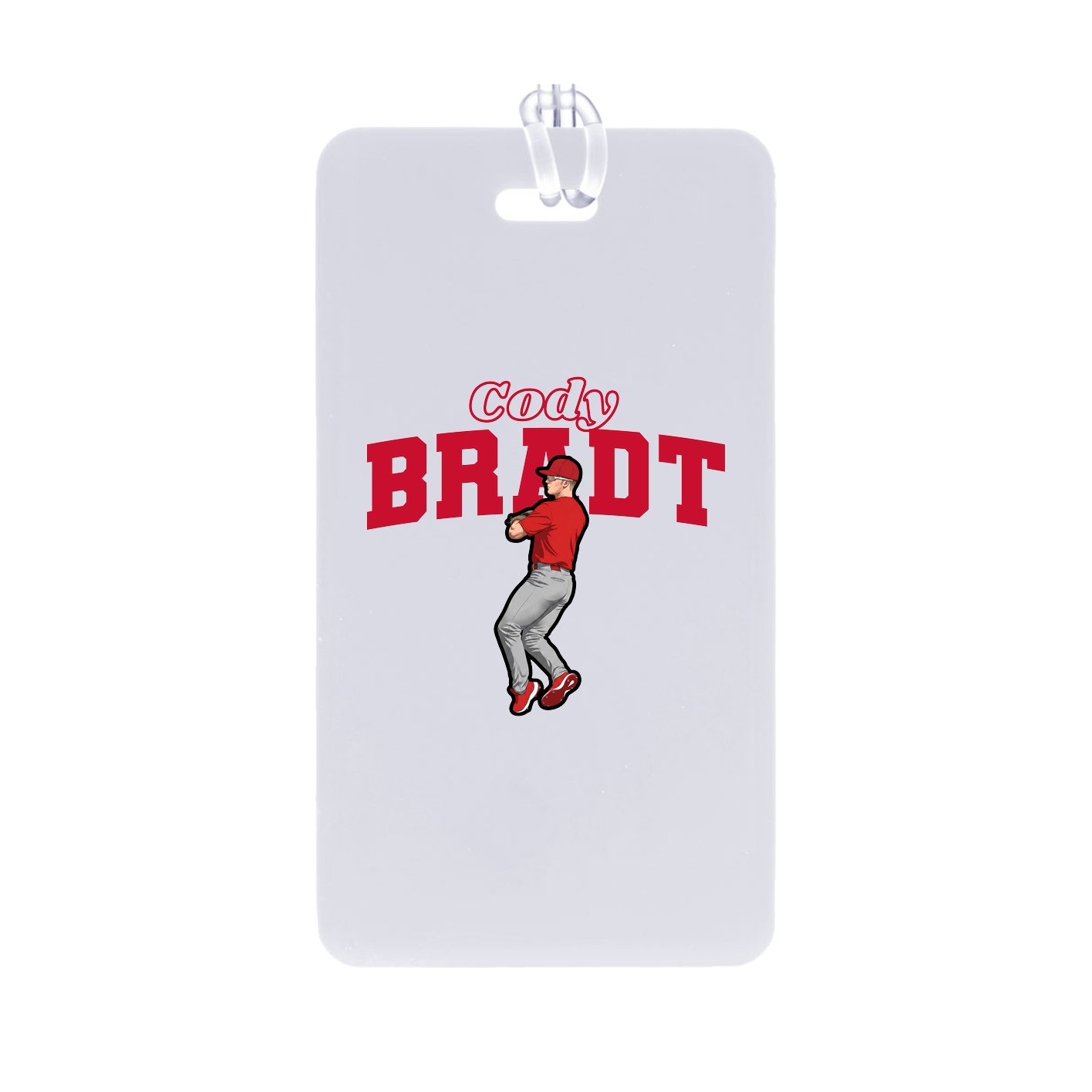 Bag Tag — Name Arch in Classic