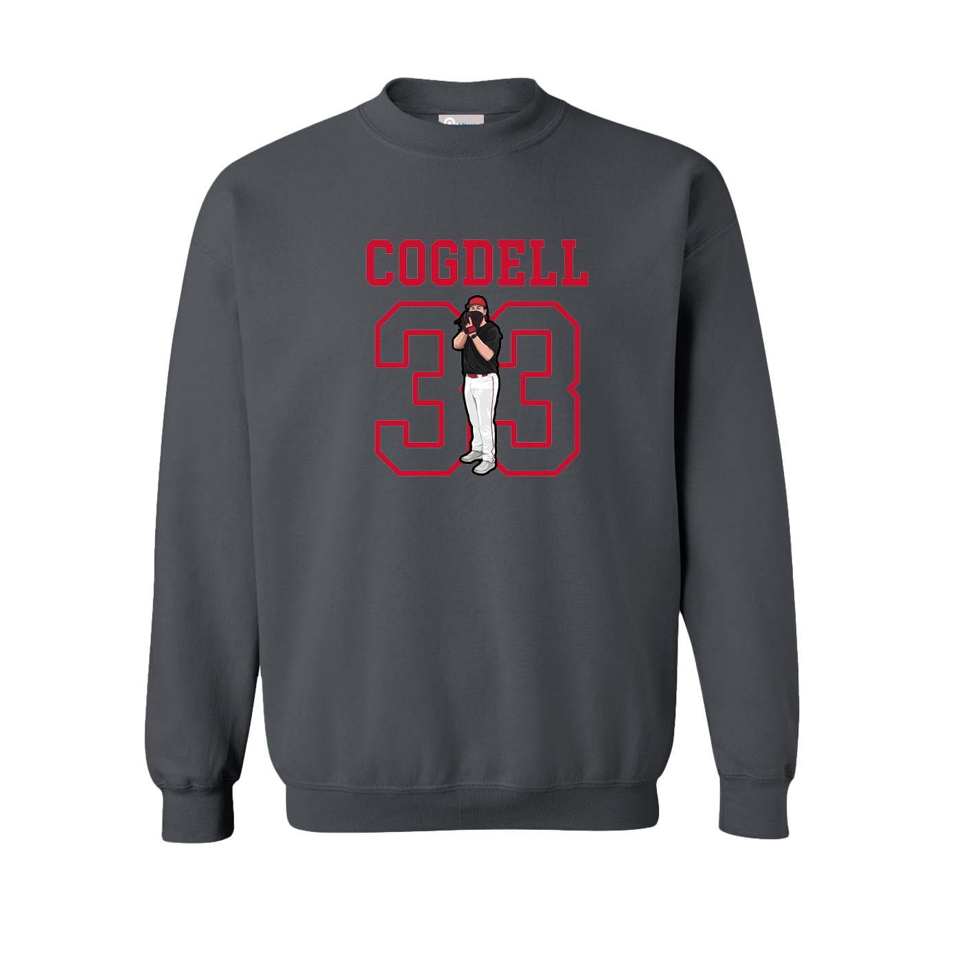 Fleece Crew — Shirsey in Grey