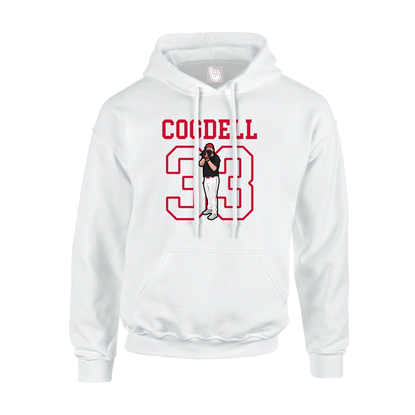 Youth Hoodie — Shirsey in White