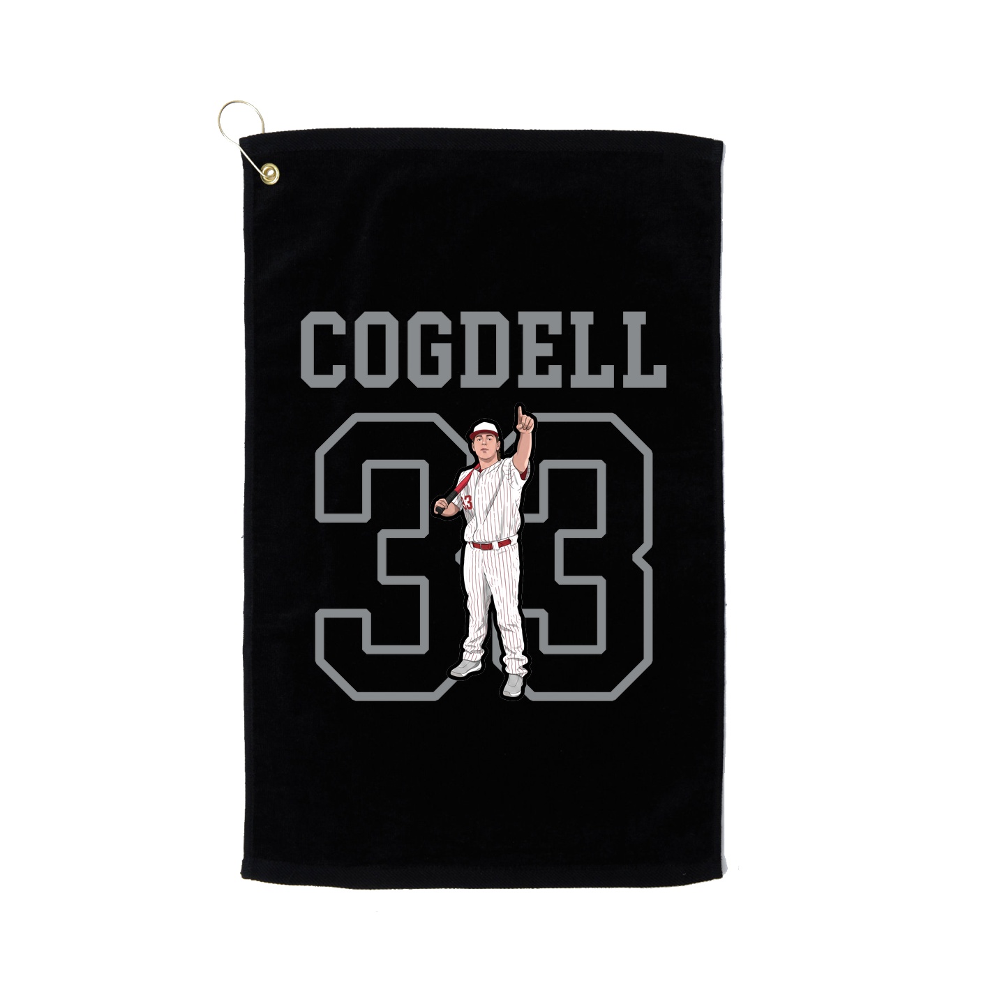 Golf Towel — Shirsey in Black