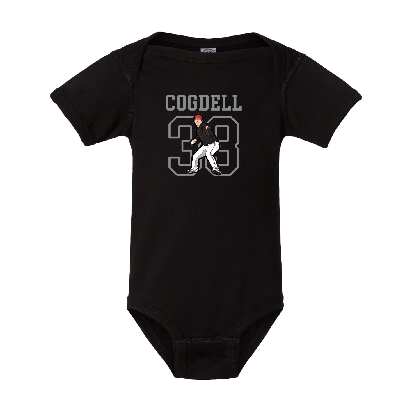 Baby Onesie — Shirsey in Black