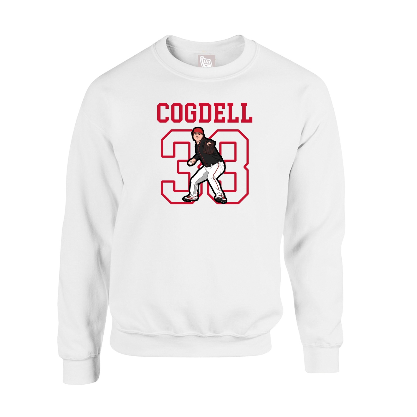 Fleece Crew — Shirsey in White