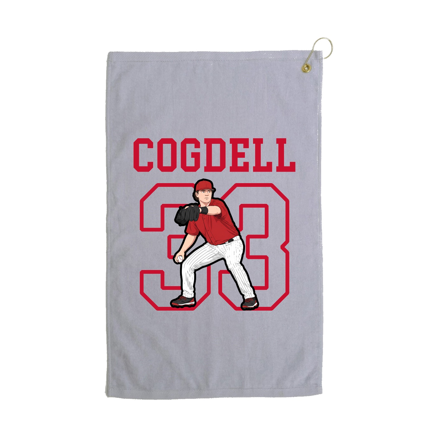 Golf Towel — Shirsey in Grey