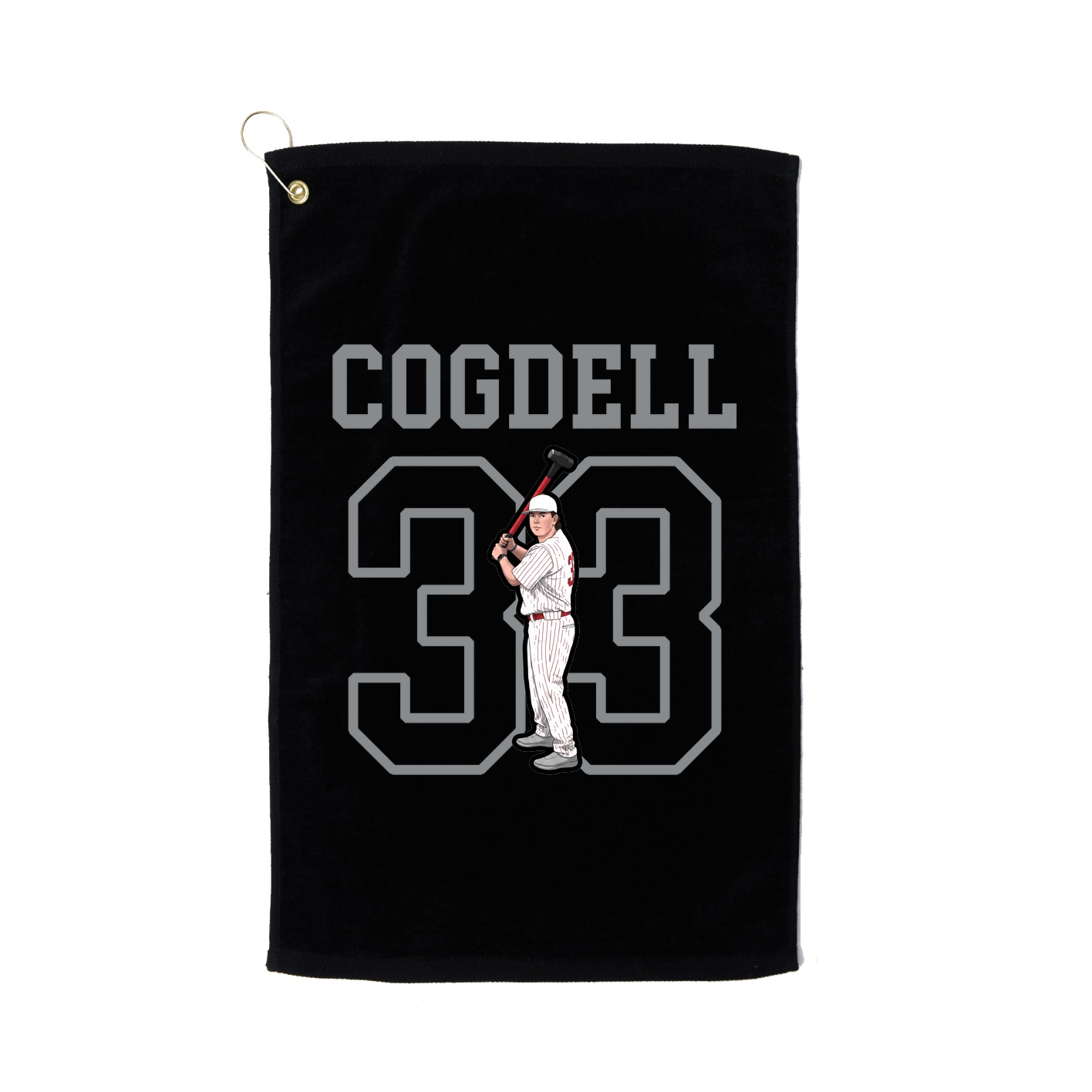 Golf Towel — Shirsey in Black