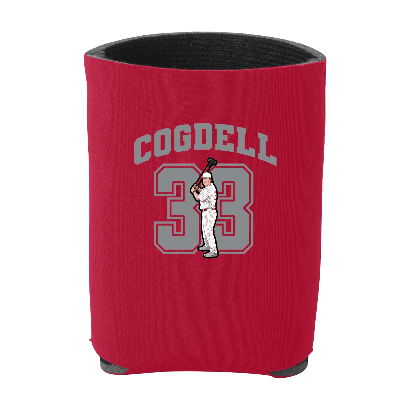 Can Holder — Number in Red