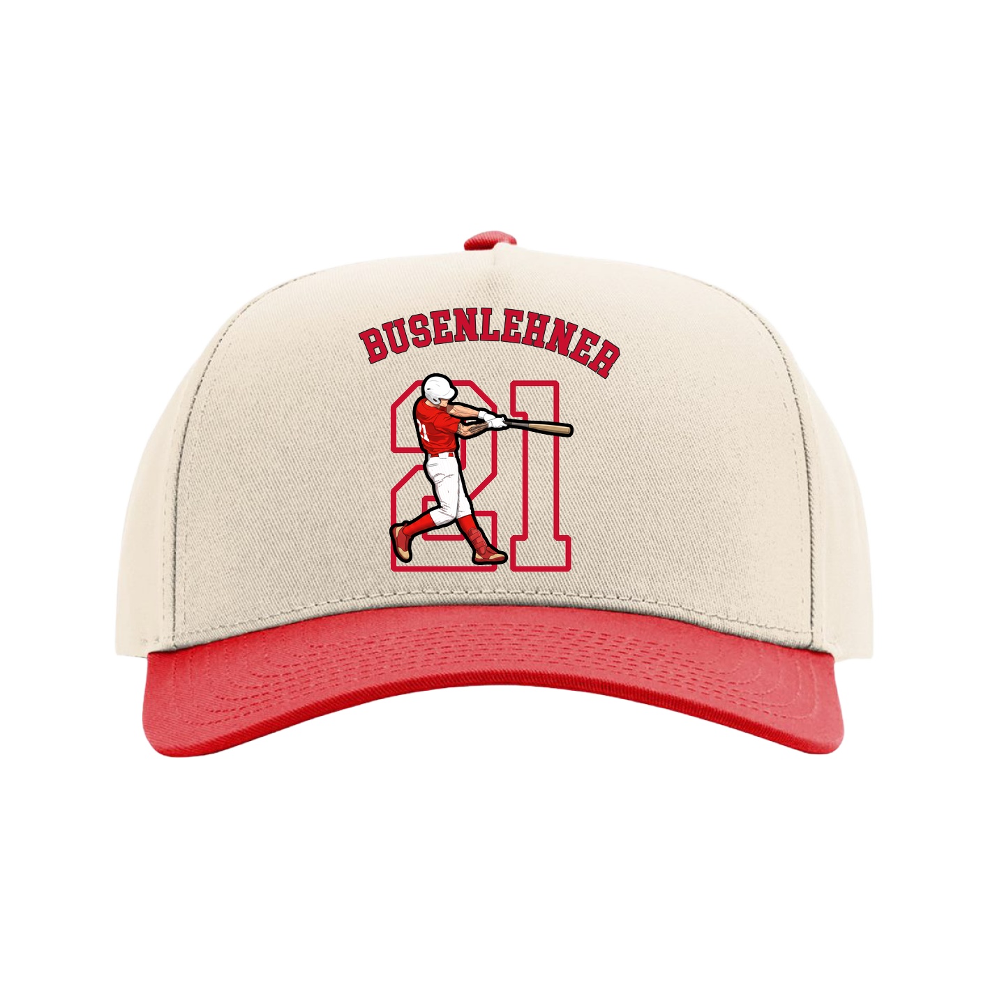 Full Fabric Five-Panel Champ Cap