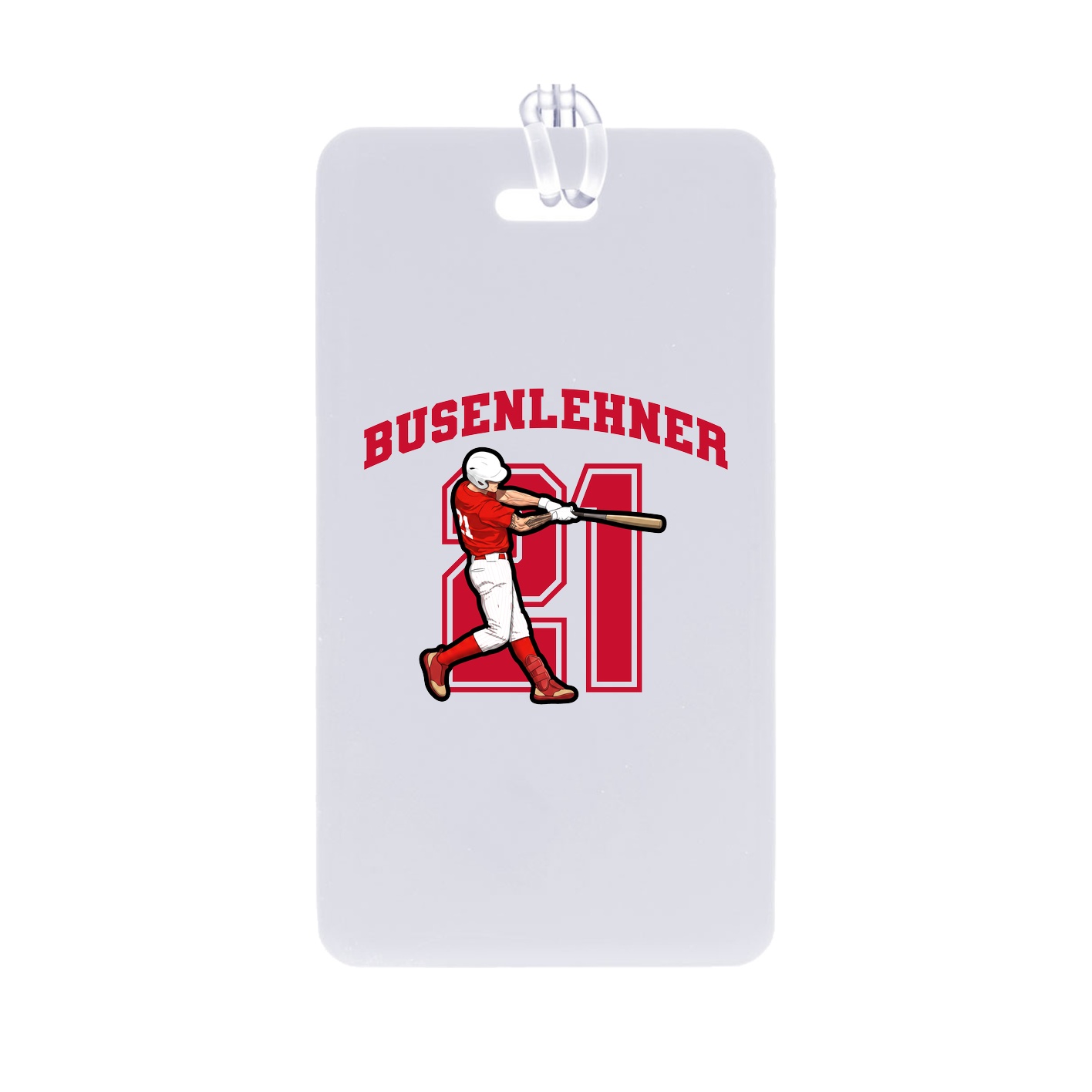 Bag Tag — Number in Classic