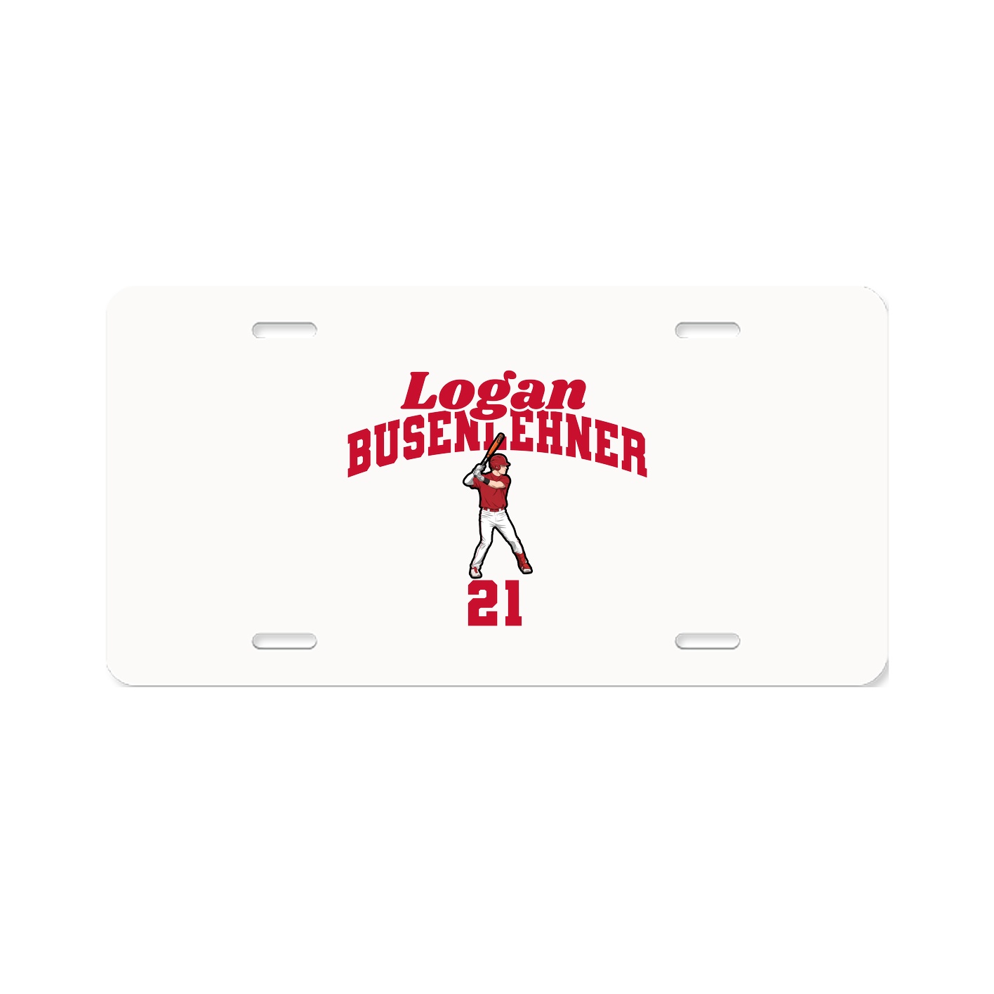 License Plate — Signature Arch in Classic