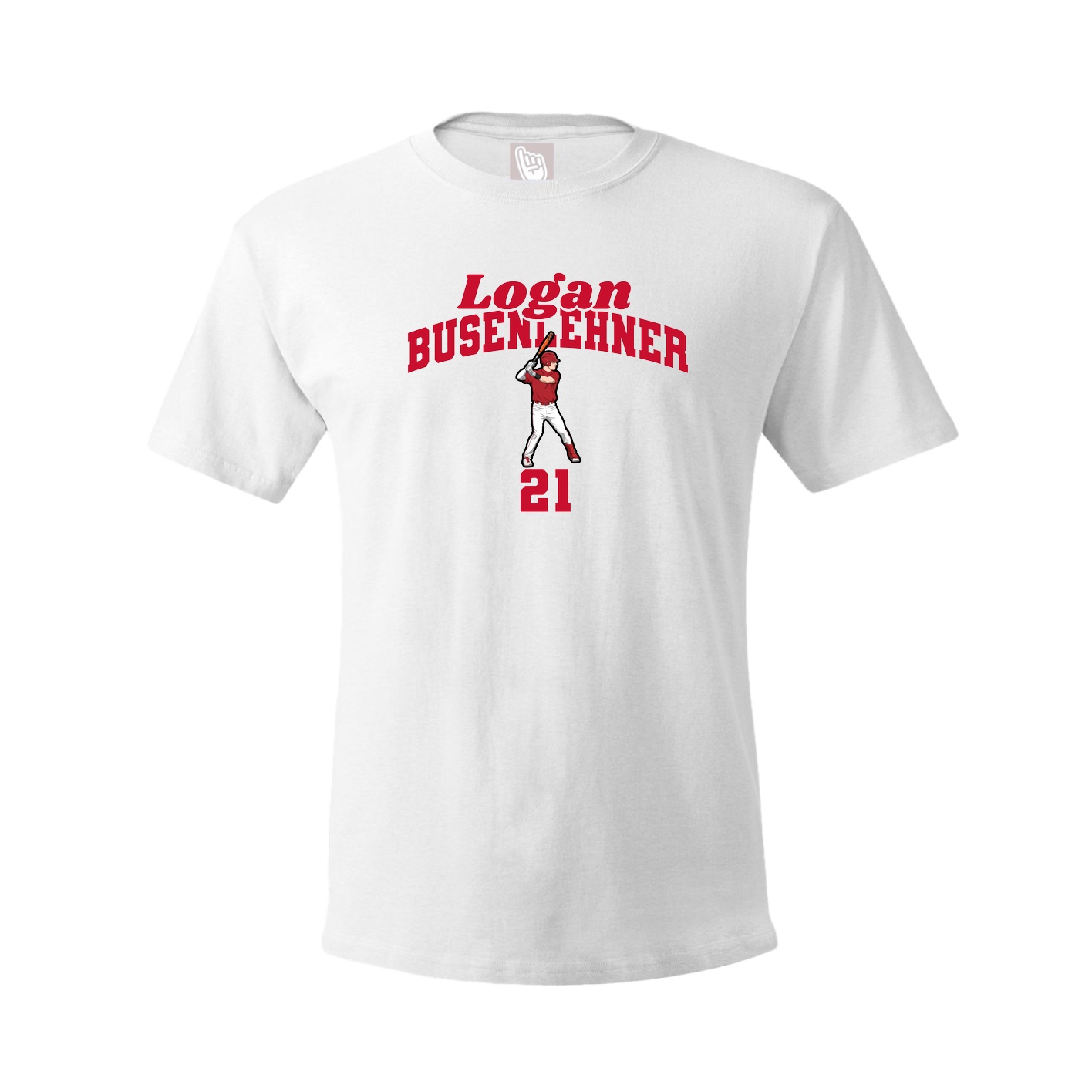 Tee — Signature Arch in White