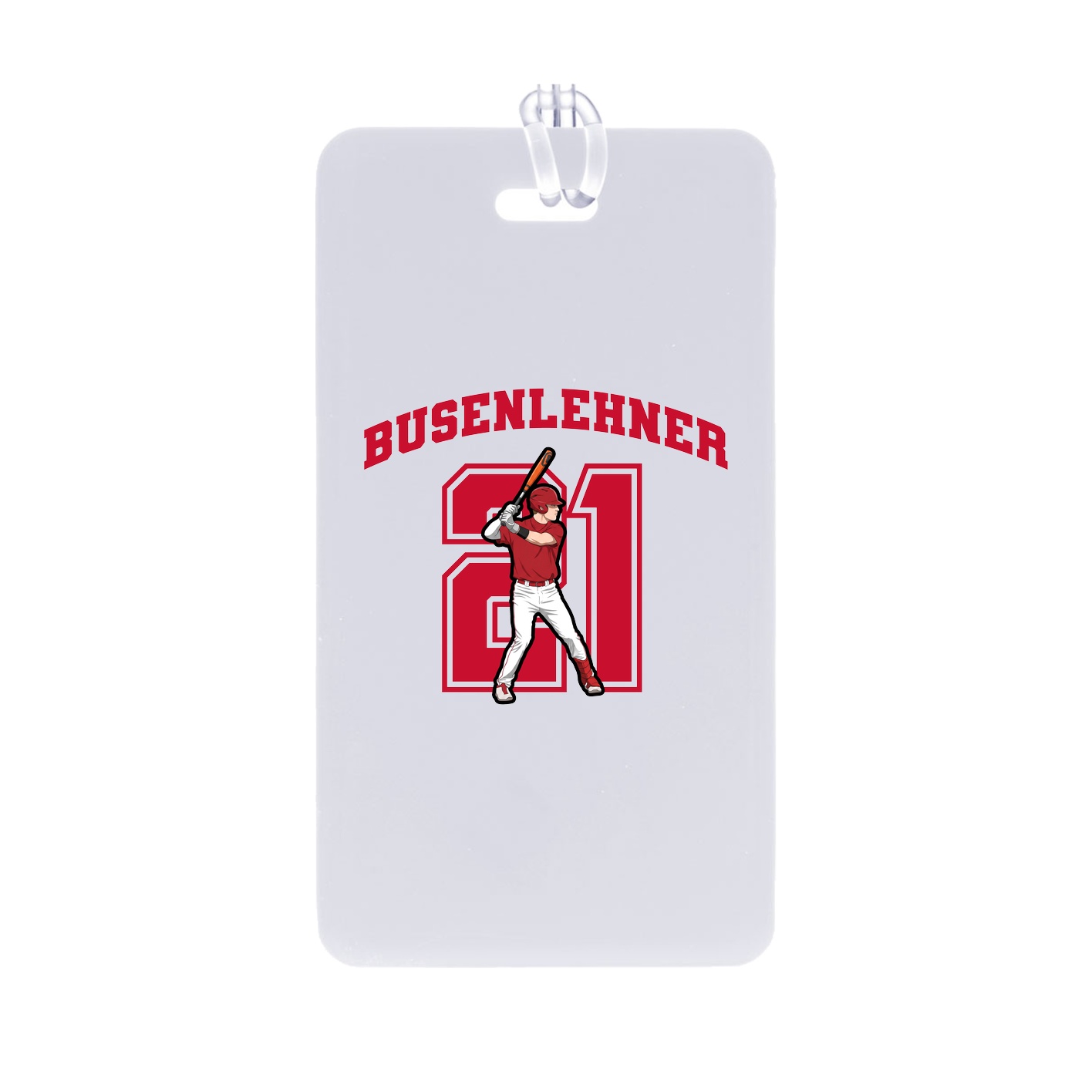 Bag Tag — Number in Classic