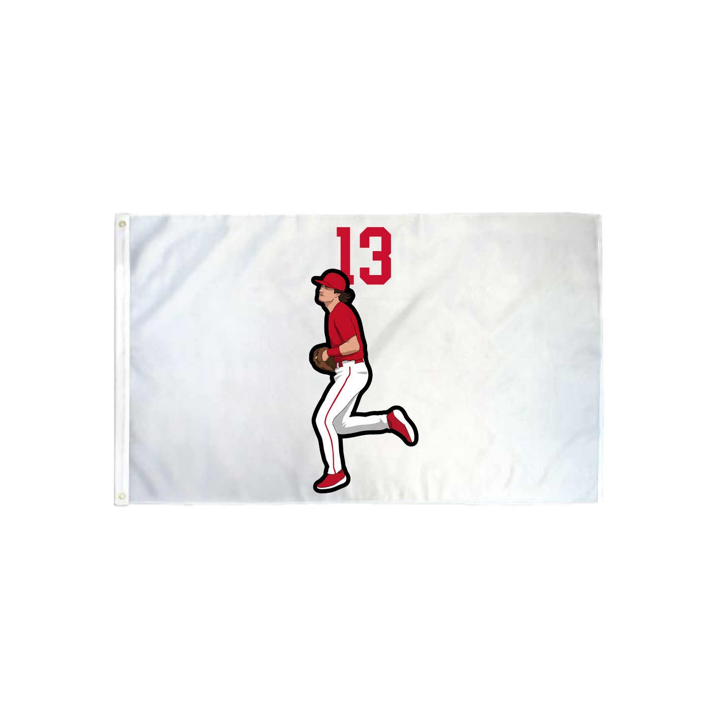 3x5 Flag — Number Top in Classic