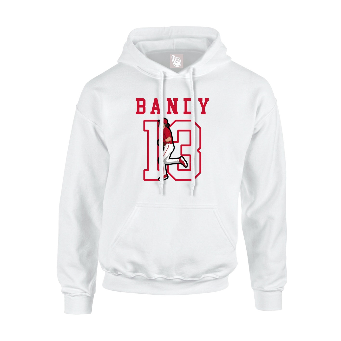 Youth Hoodie — Shirsey in White