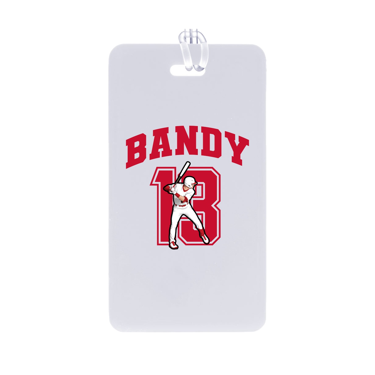 Bag Tag — Number in Classic