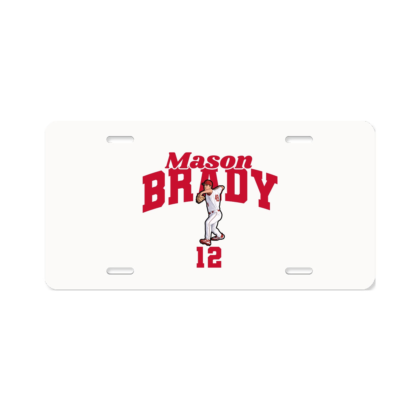 License Plate — Signature Arch in Classic