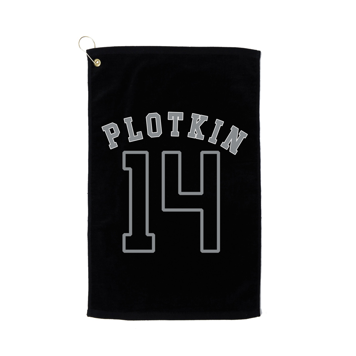 Golf Towel — Shirsey Arch in Black