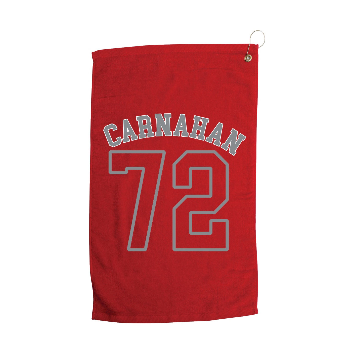 Golf Towel — Shirsey Arch in Red
