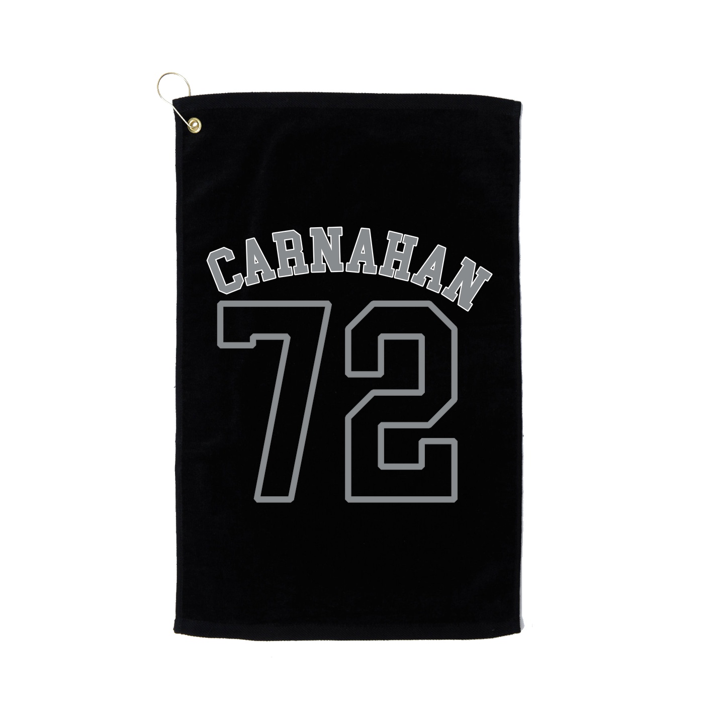 Golf Towel — Shirsey Arch in Black