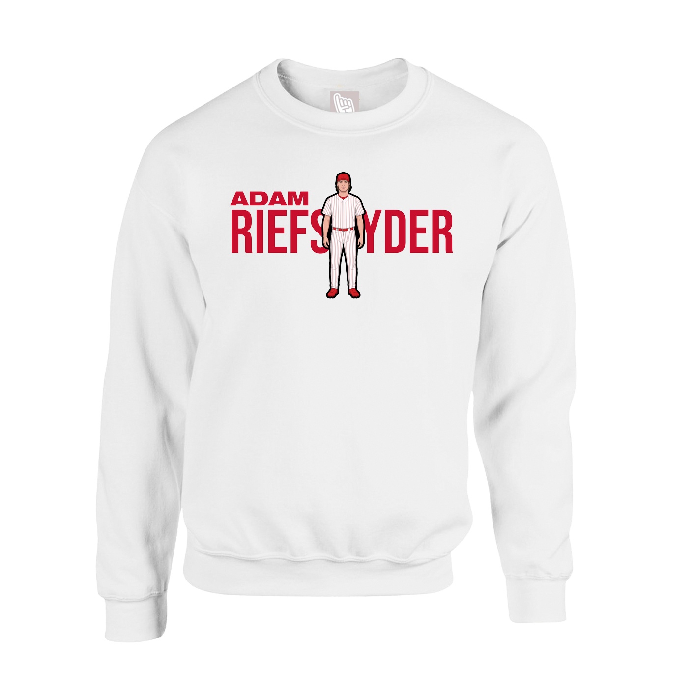 Fleece Crew — Player Name in White