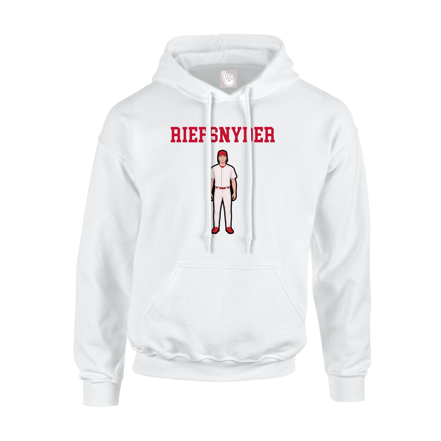 Youth Hoodie — Shirsey in White