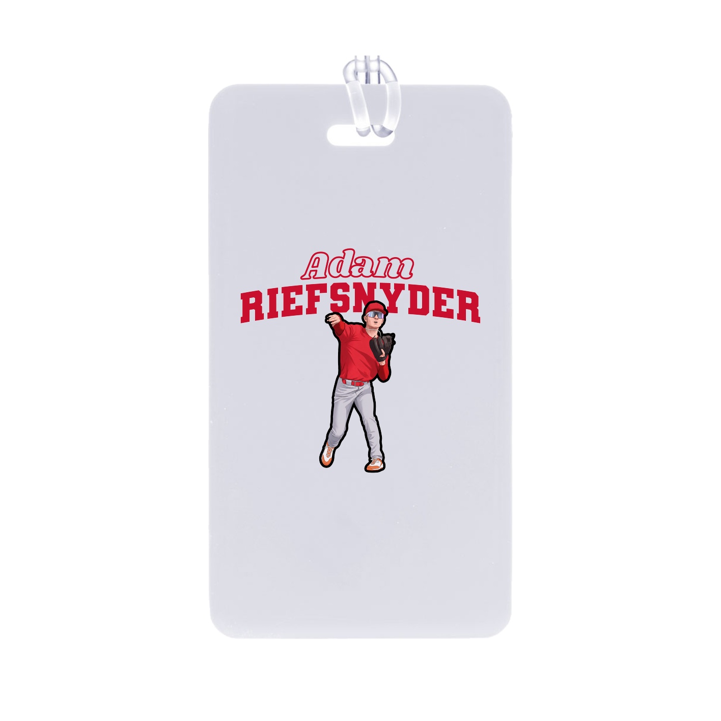 Bag Tag — Name Arch in Classic