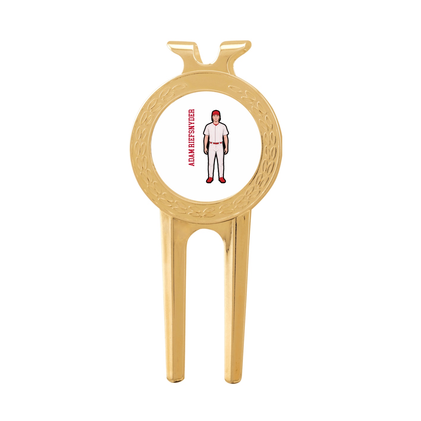 Divot Tool with Ball Marker — Name Vertical in Classic