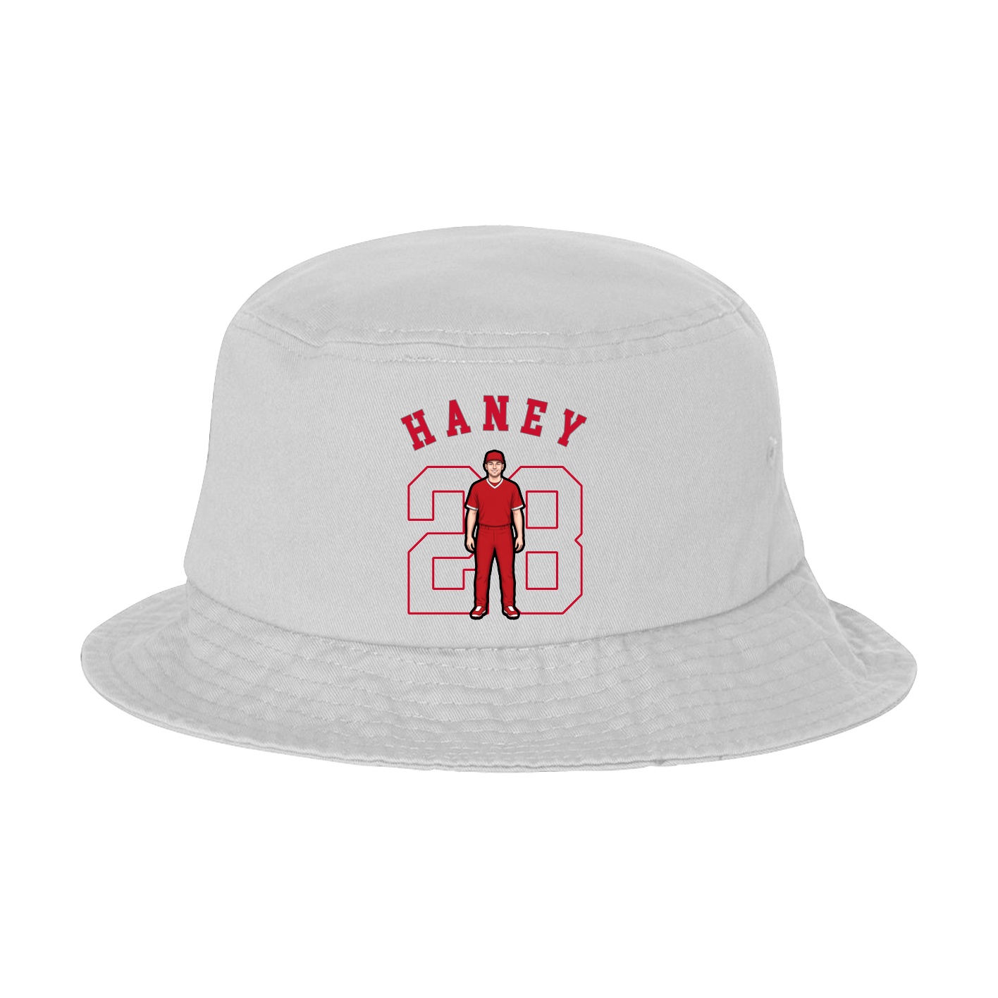 Bucket Cap — Shirsey Arch in White