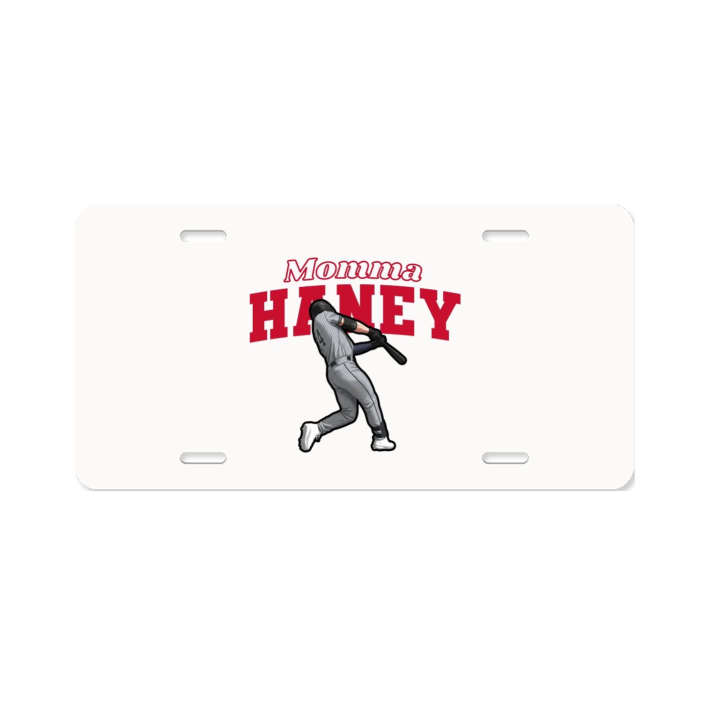 License Plate — Mothers Day Block in Classic