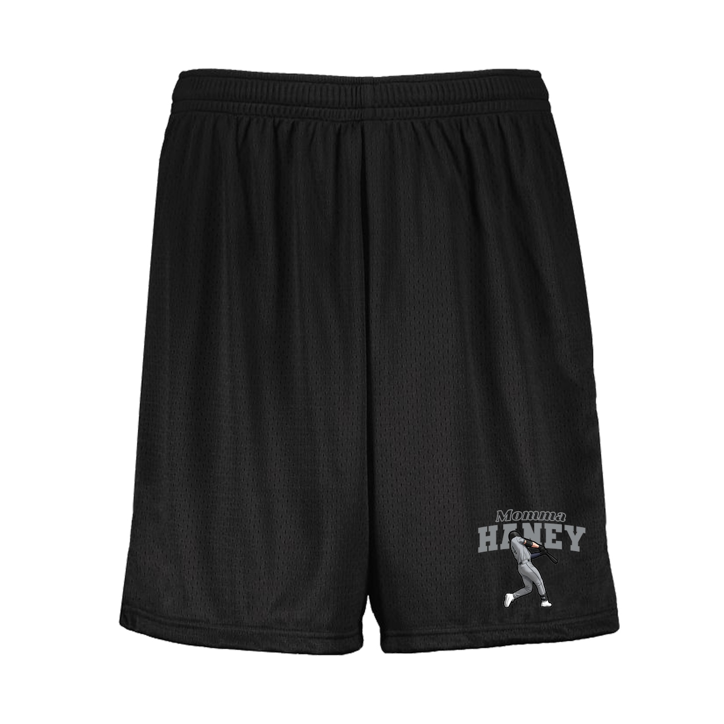 Shorts — Mothers Day Block in Black