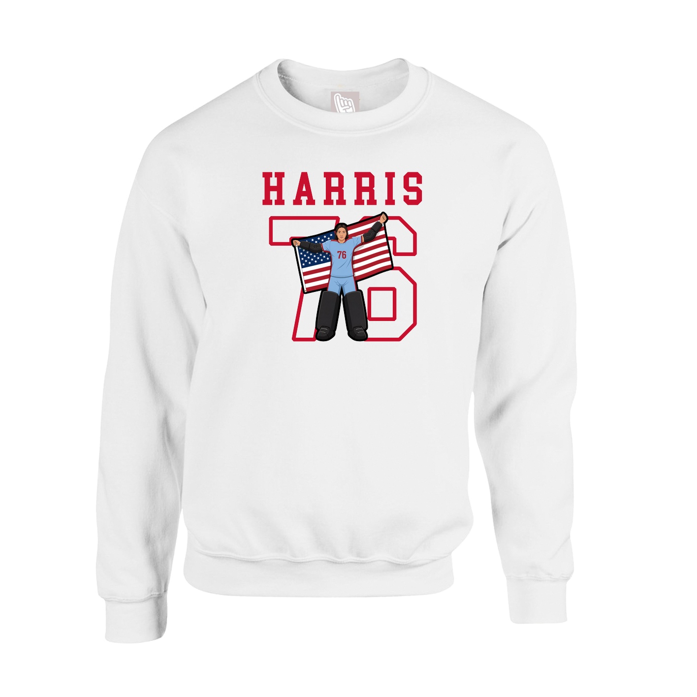 Fleece Crew — Shirsey in White