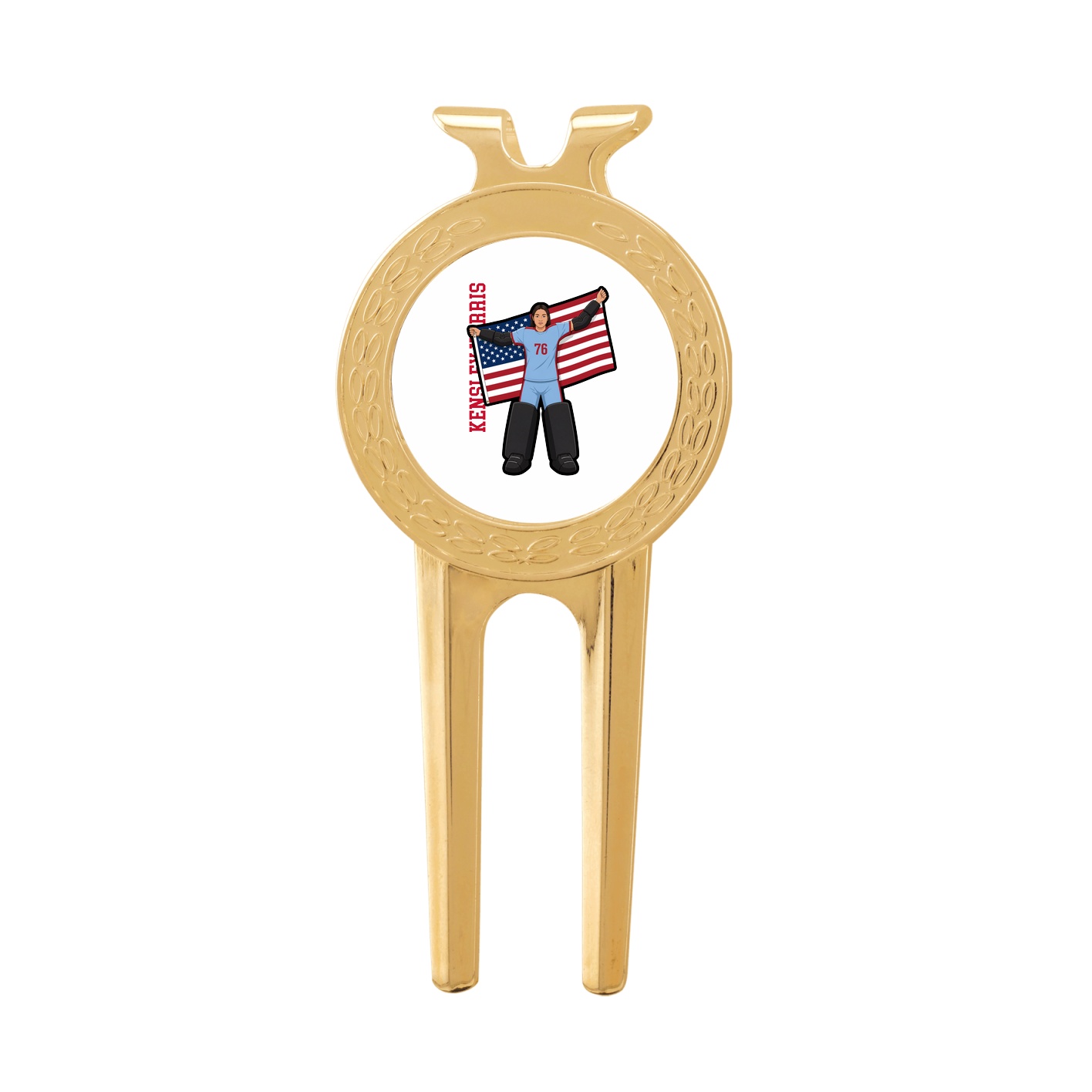 Divot Tool with Ball Marker — Name Vertical in Classic