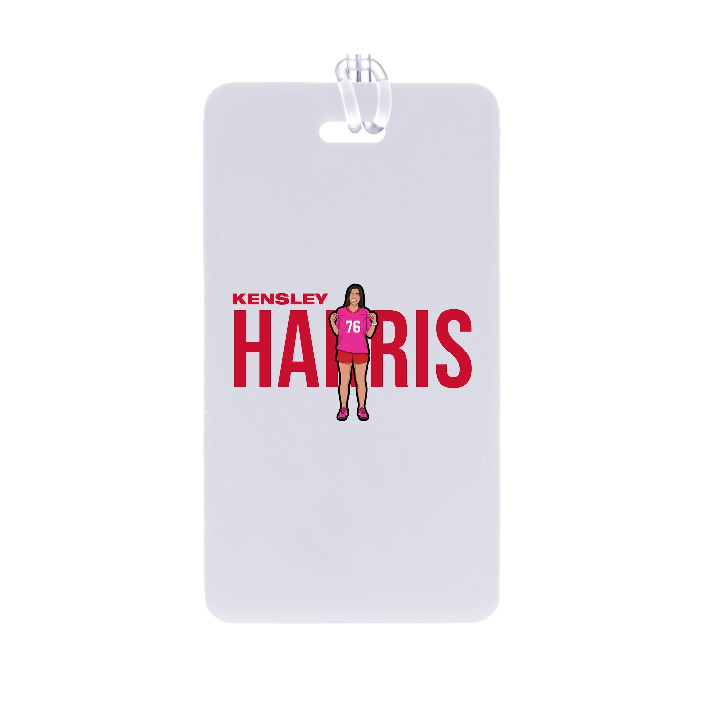 Bag Tag — Player Name in Classic