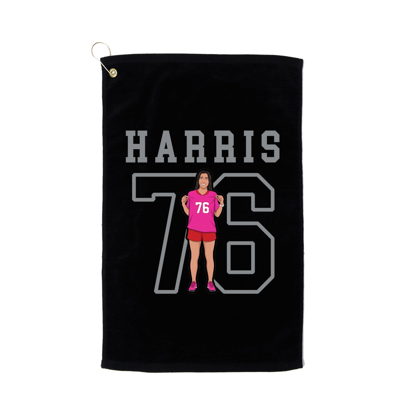 Golf Towel — Shirsey in Black