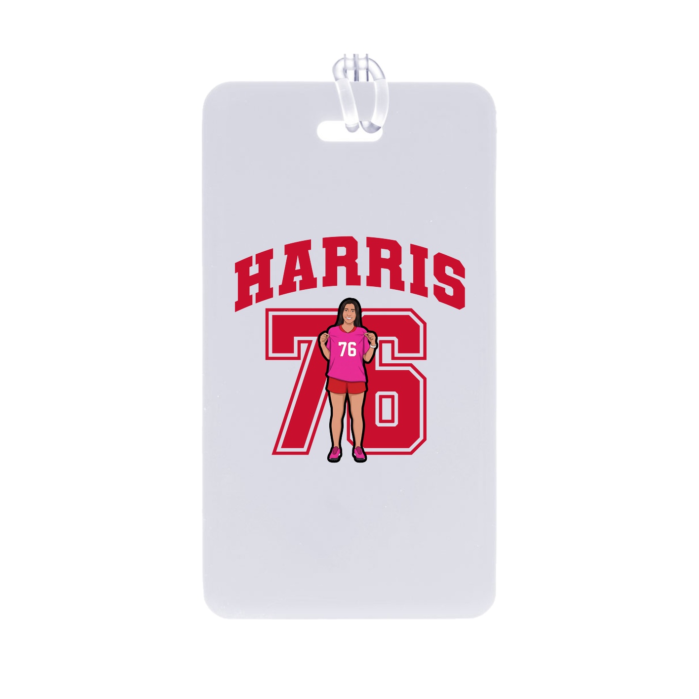 Bag Tag — Number in Classic