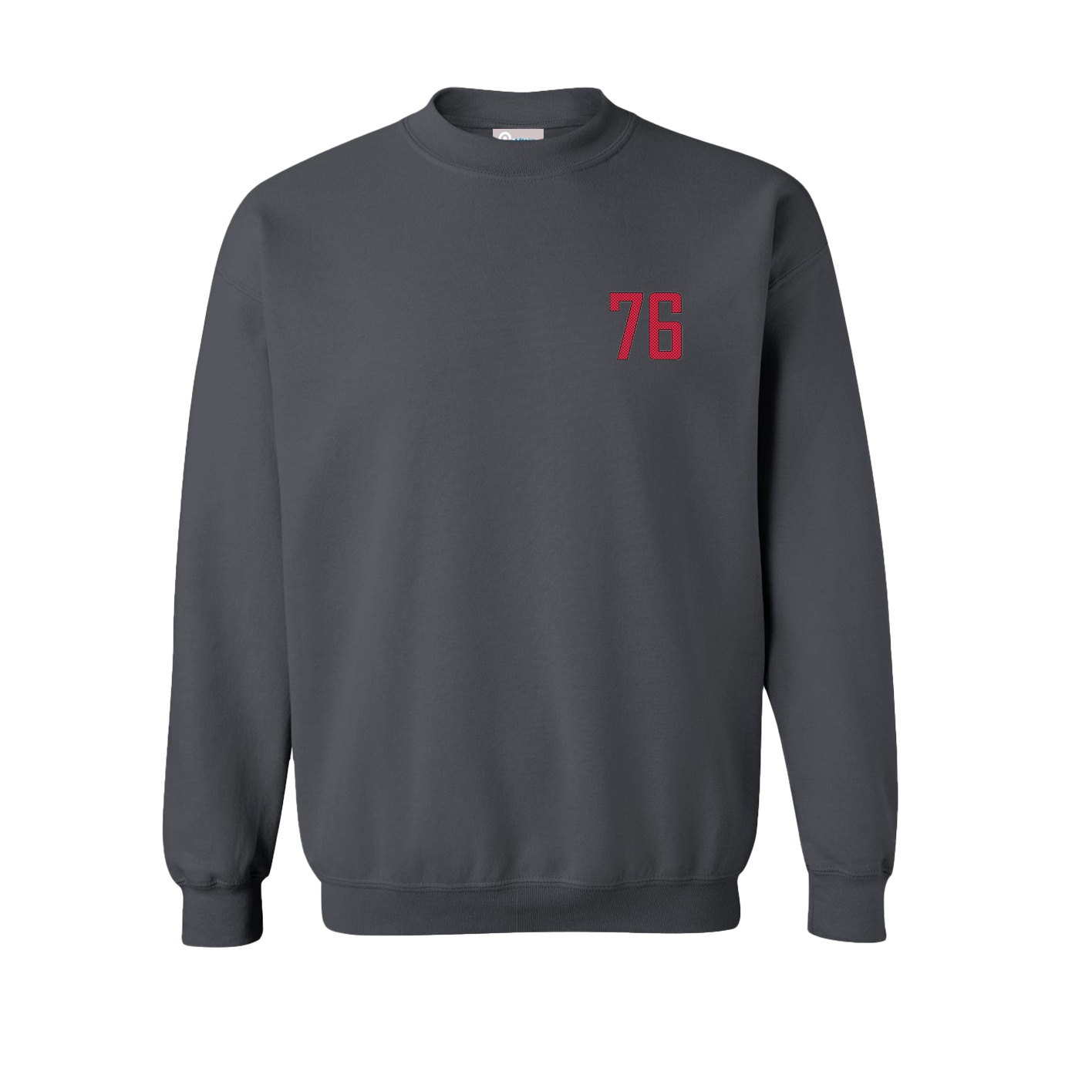 Fleece Crew — Front Shirsy in Grey