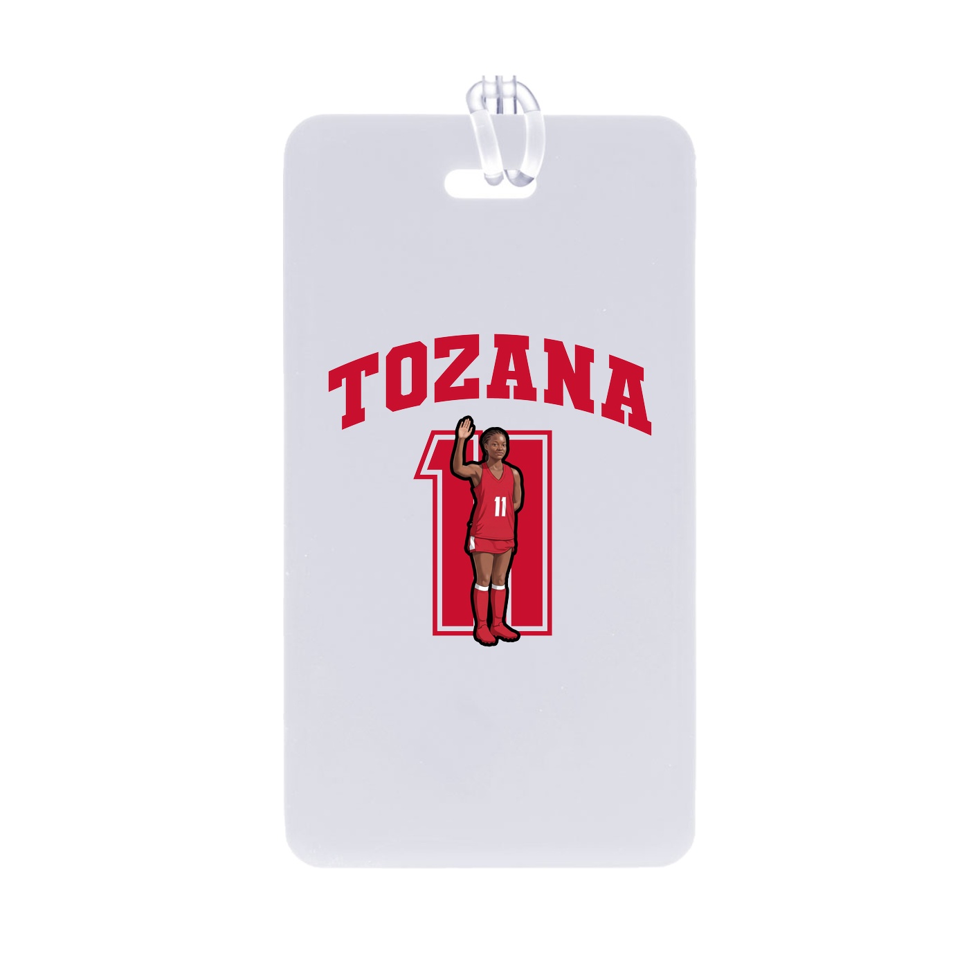 Bag Tag — Number in Classic