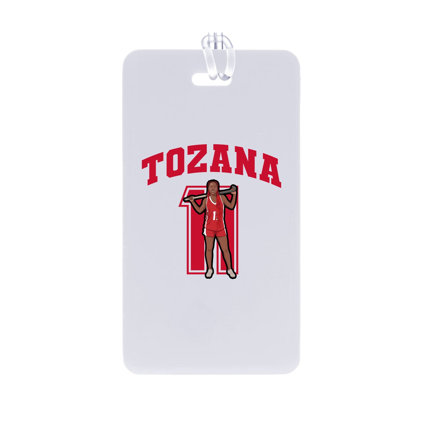 Bag Tag — Number in Classic