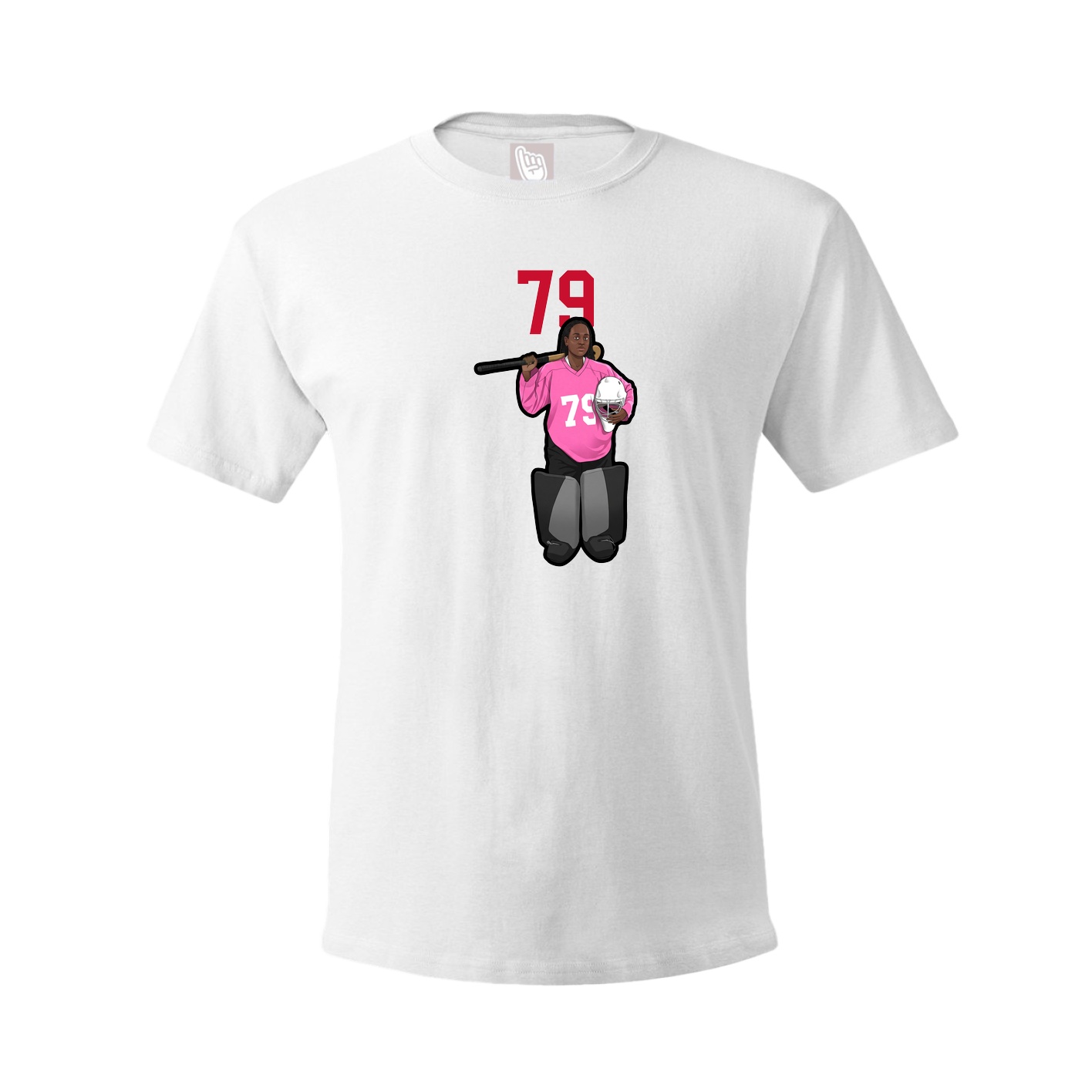 Tee — Number Top in White