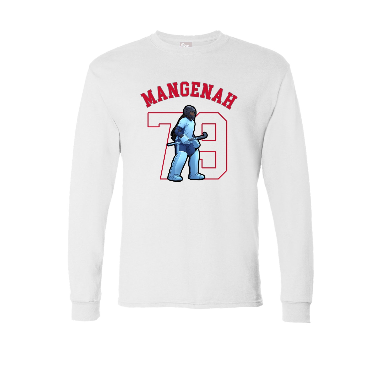 Long Sleeve Tee — Shirsey Arch in White