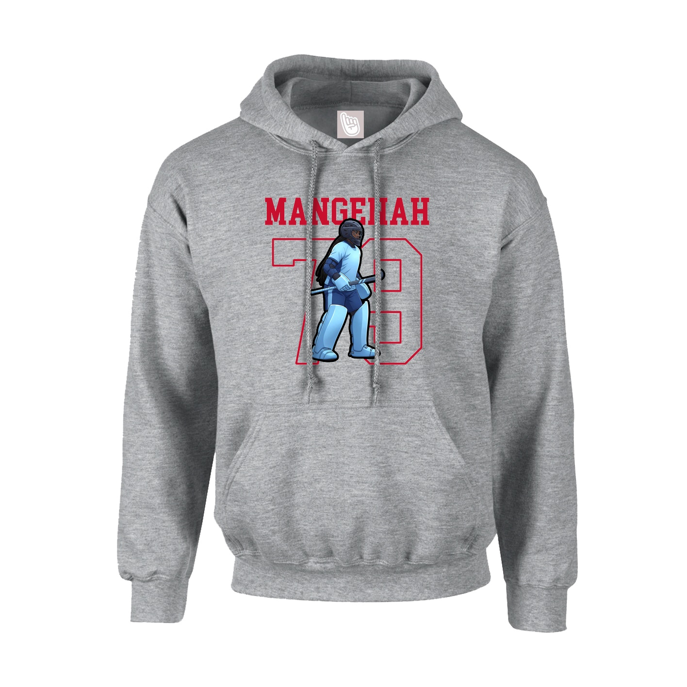 Hoodie — Shirsey in Grey