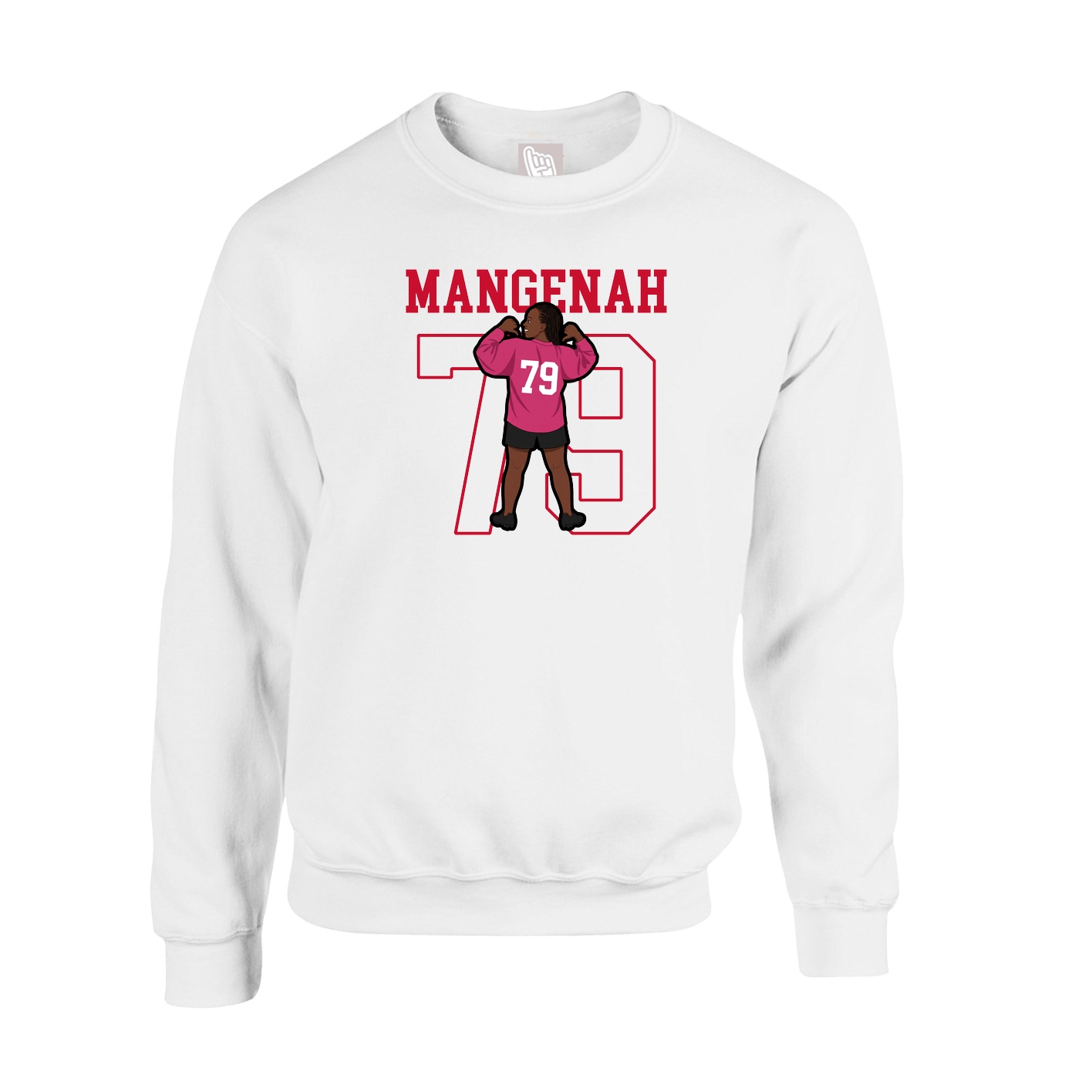 Fleece Crew — Shirsey in White