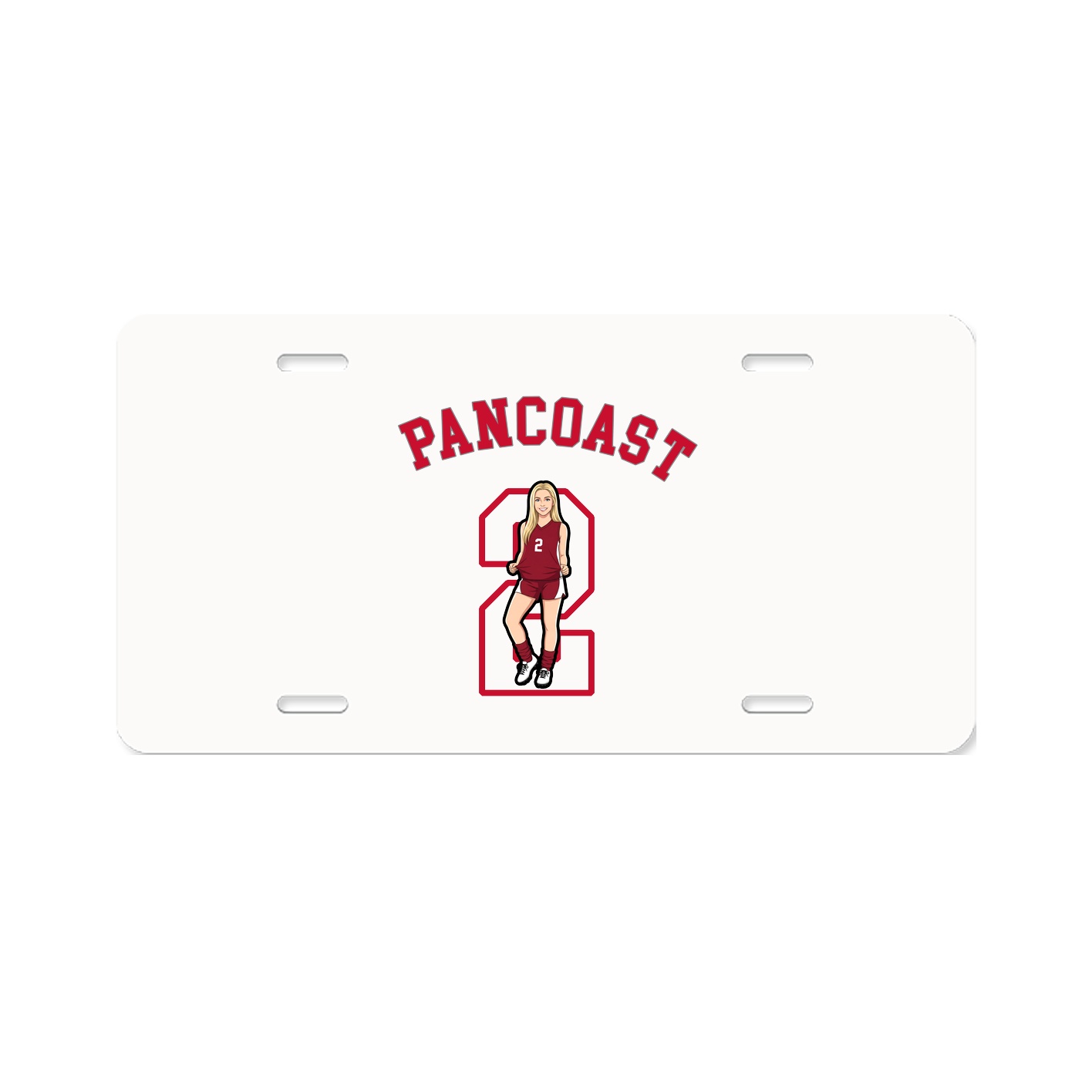 License Plate — Shirsey Arch in Classic
