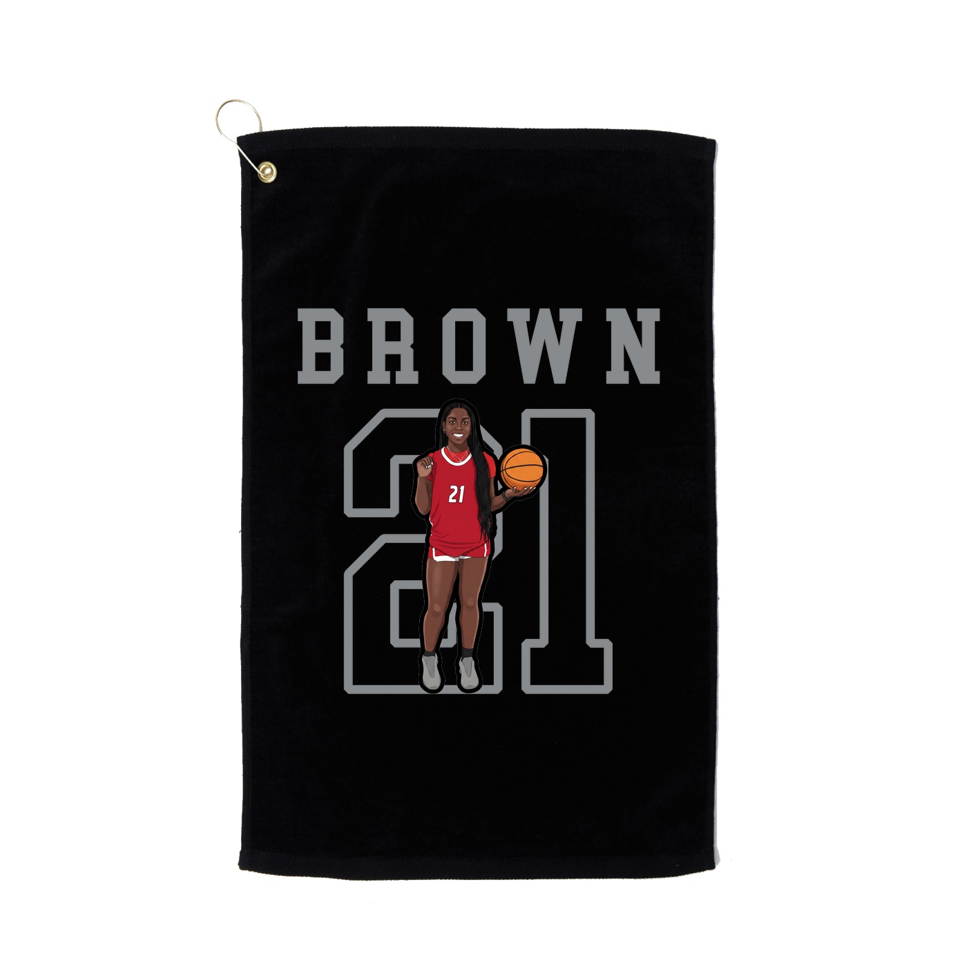 Golf Towel — Shirsey in Black