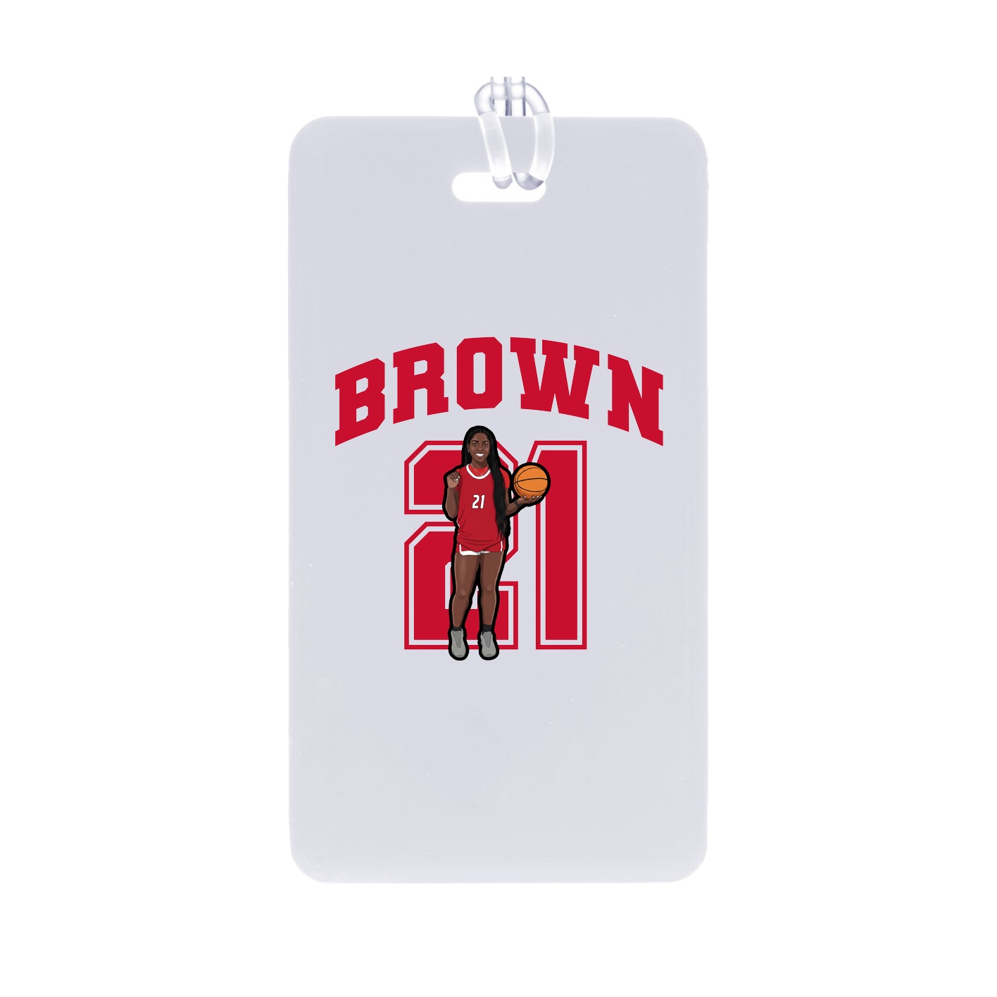 Bag Tag — Number in Classic